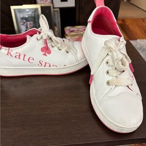 Kate Spade shoes size 8. I wear a 7.5 but they fit.$42 each $60both